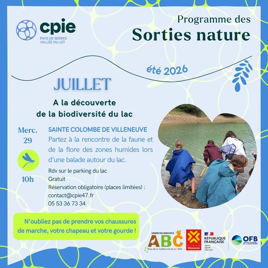 A la découverte de la biodiversité du lac