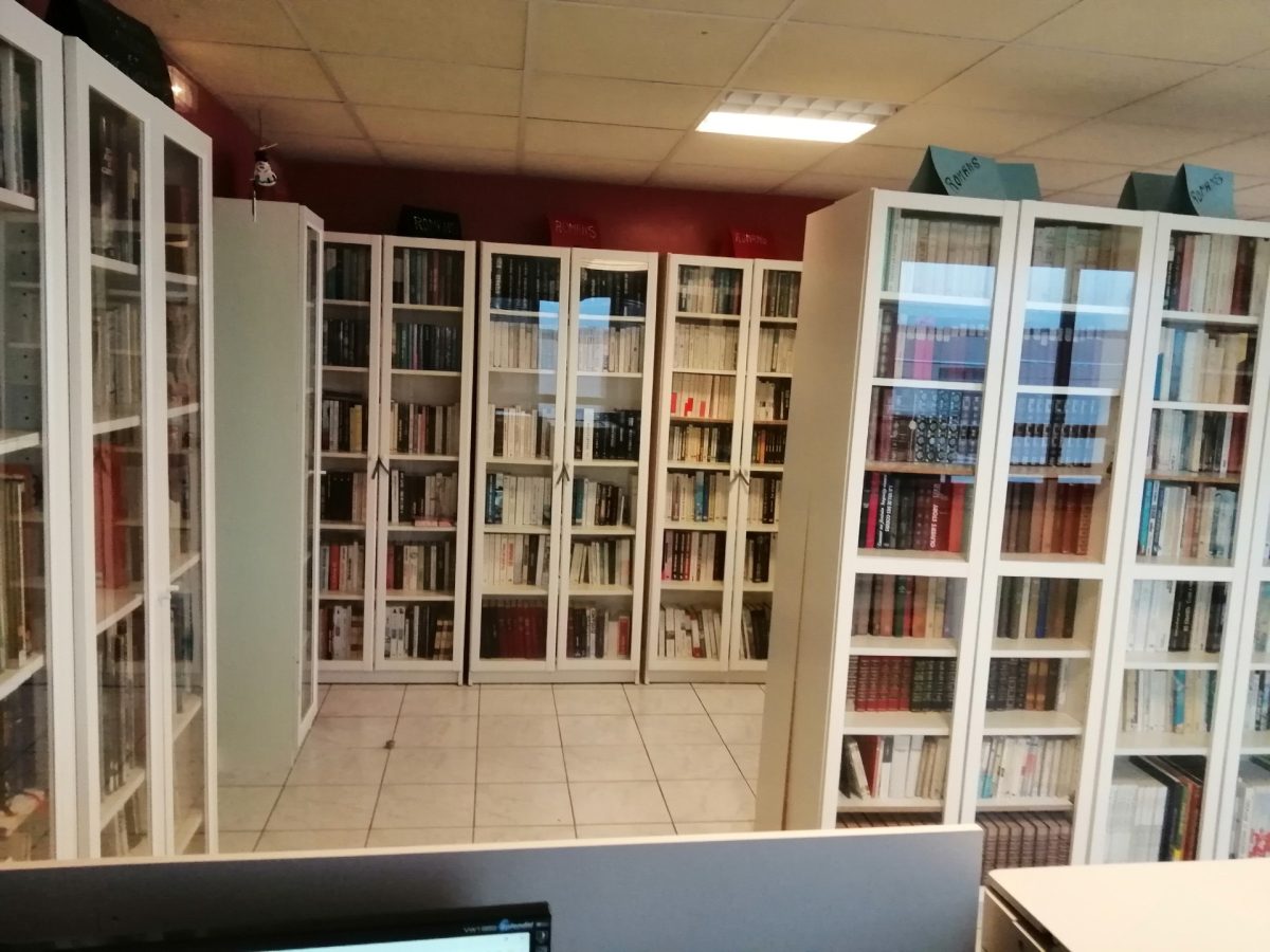 Bibliothèque de l'association Envergures