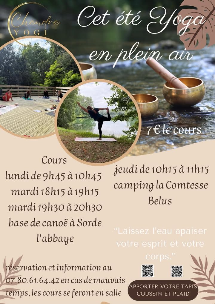 Yoga en plein air