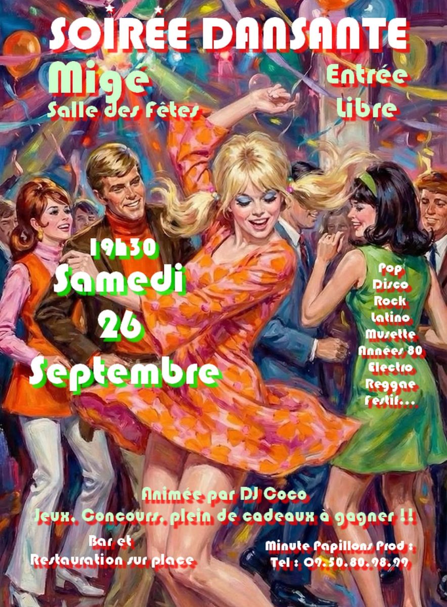 Grande Soirée Dansante à Migé