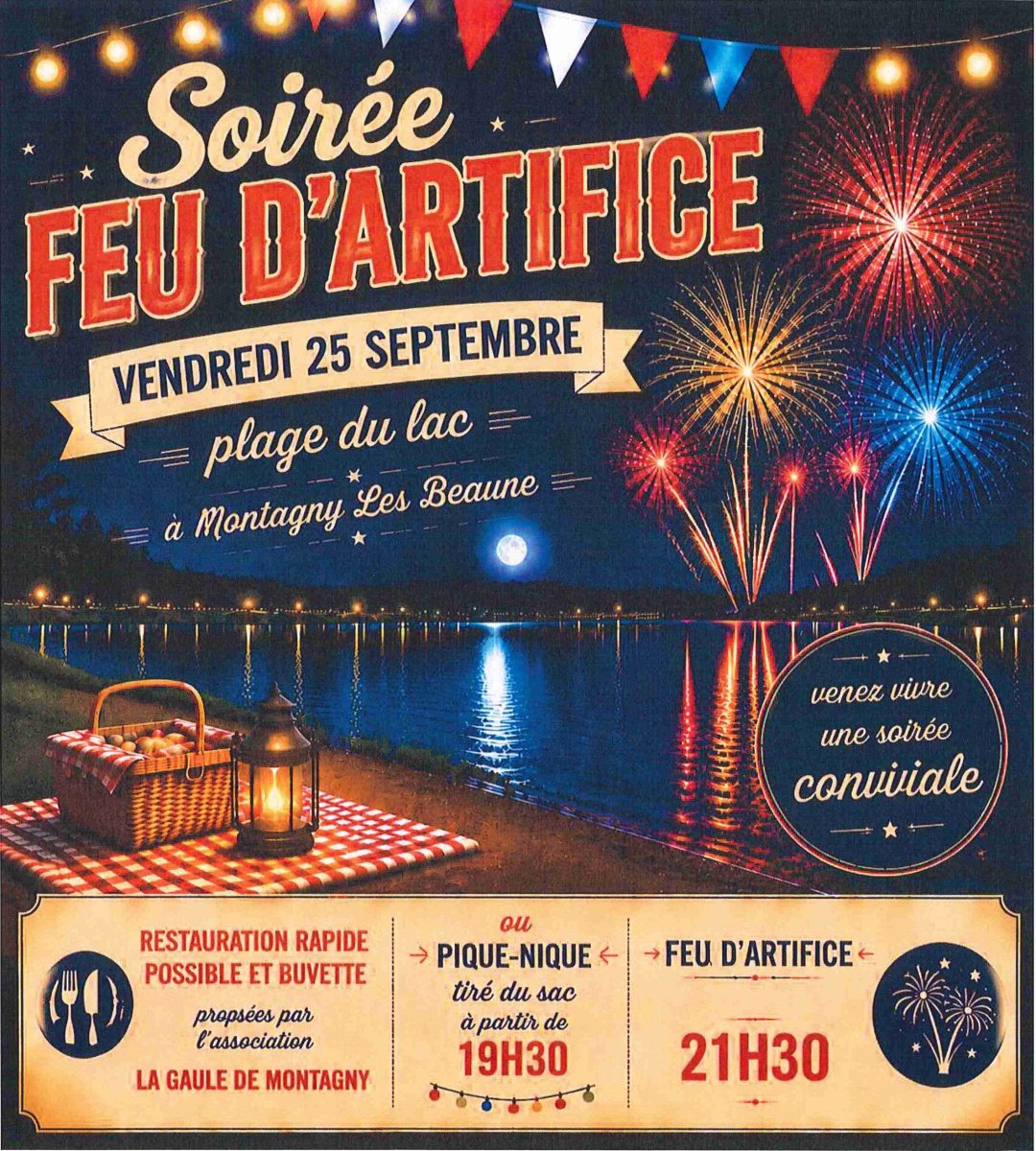 Soirée feu d'artifice