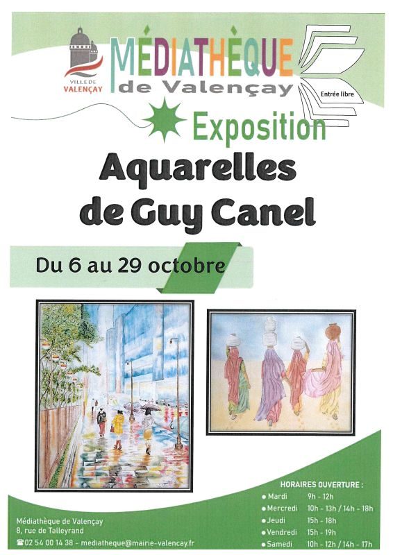 Exposition d'aquarelle