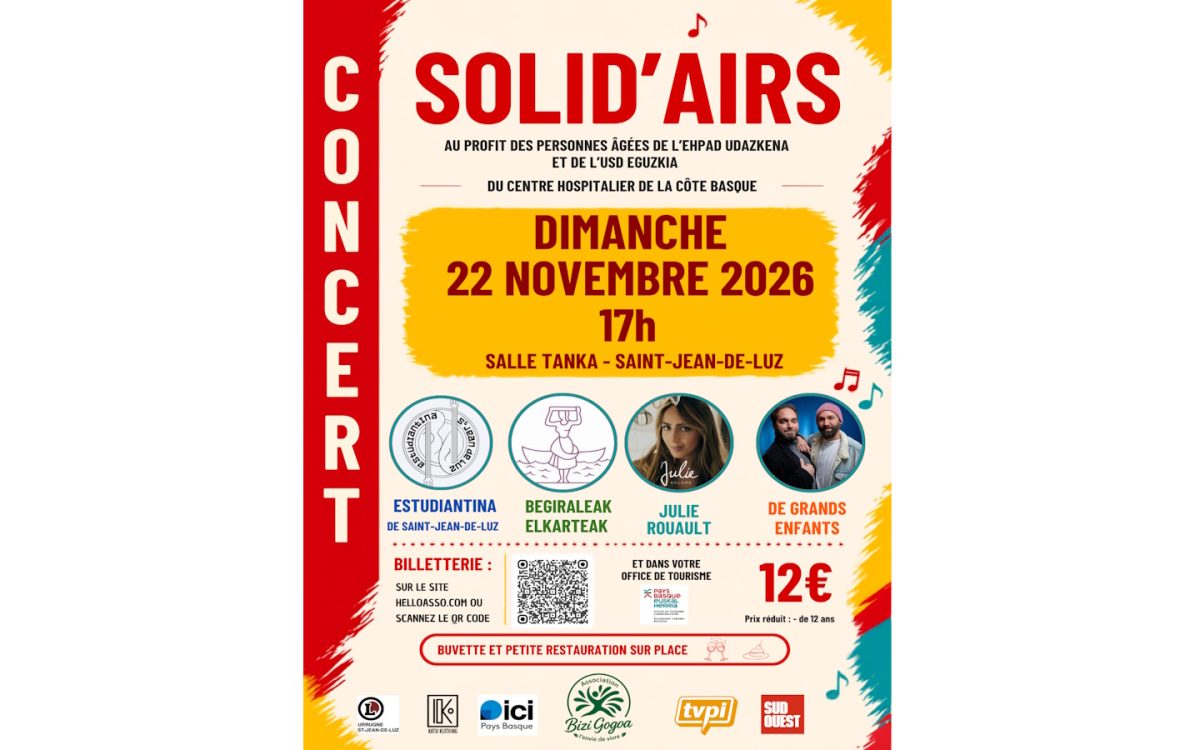 Concert caritatif: SOLID’AIRS