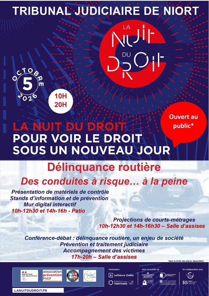 La Nuit du Droit à Niort