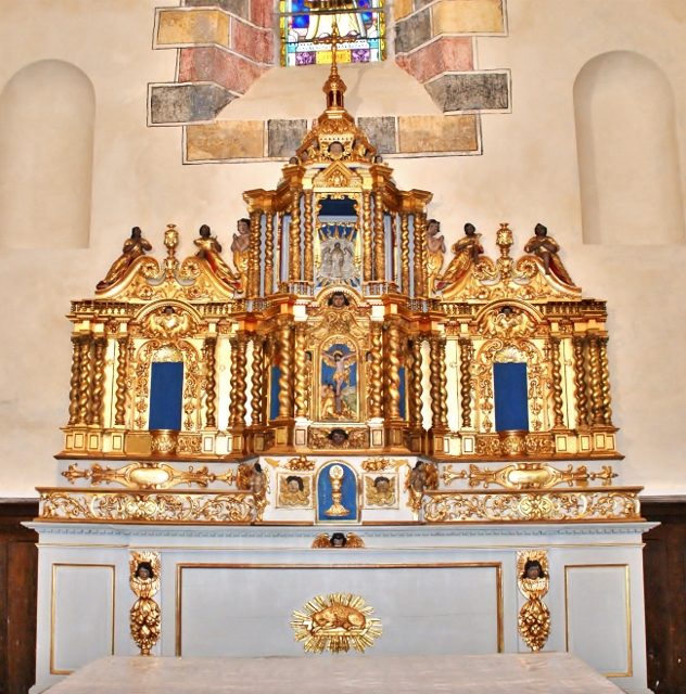 Tabernacle à ailes de l'église Saint Laurent
