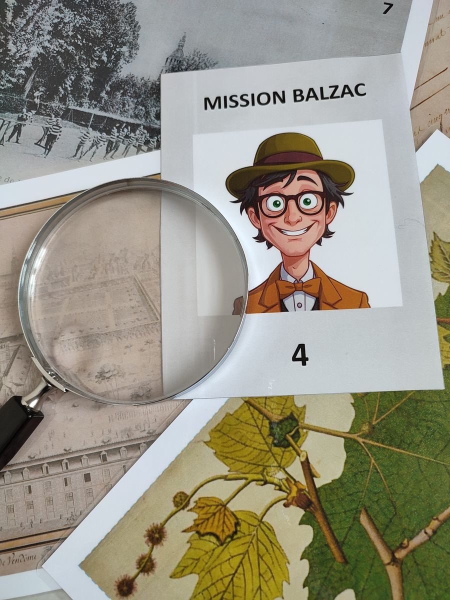 NOUVEAUTE : Visite ludique en famille - Mission Balzac