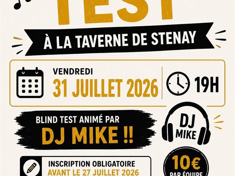 Soirée blind test