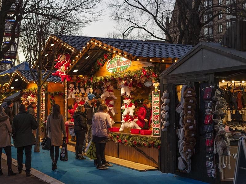 Animation du marché de Noël