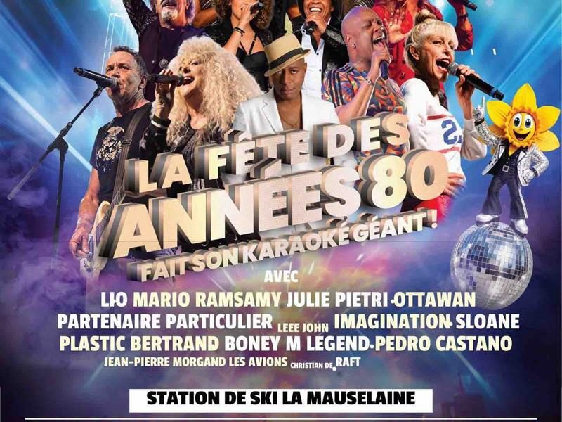 Grand concert Live - La fête des années 80