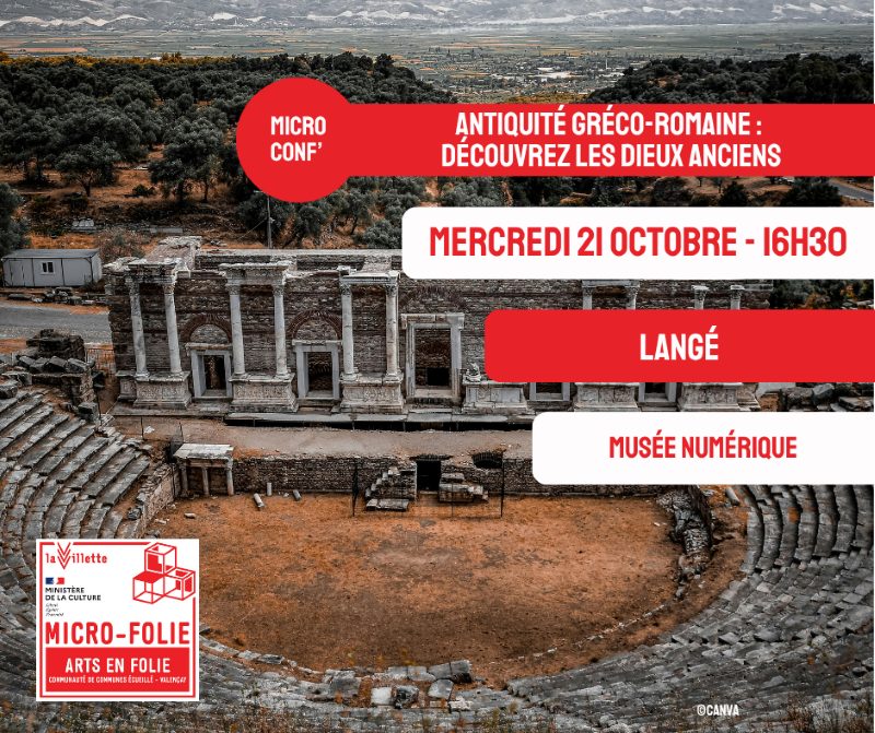 Micro-Folie : Antiquité gréco-romaine - découvrez les dieux anciens