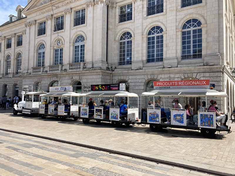 Petit train touristique d'Orléans