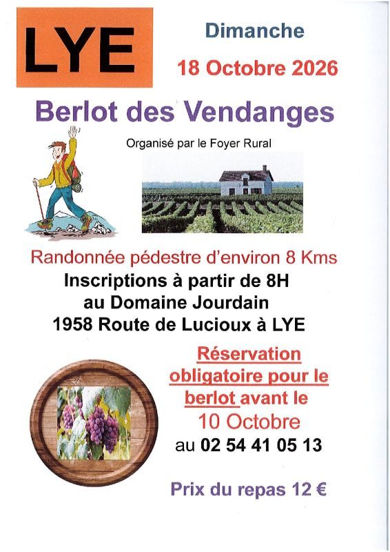 Berlot des vendanges