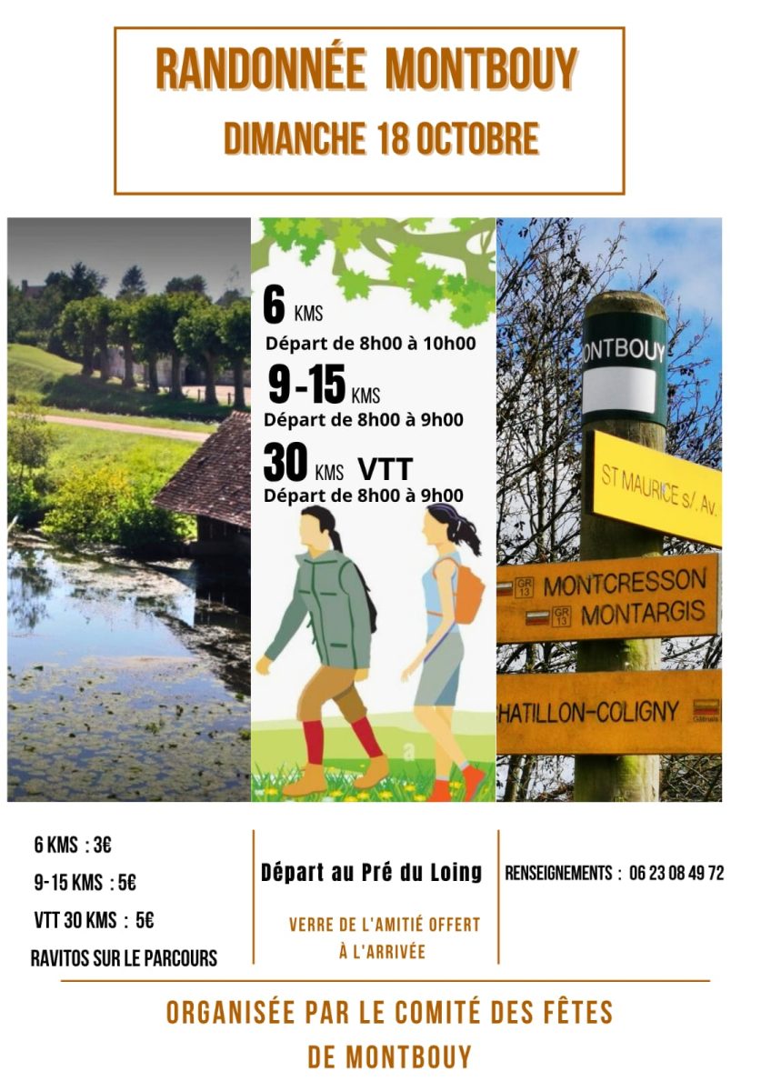 Randonnée pédestre et VTT