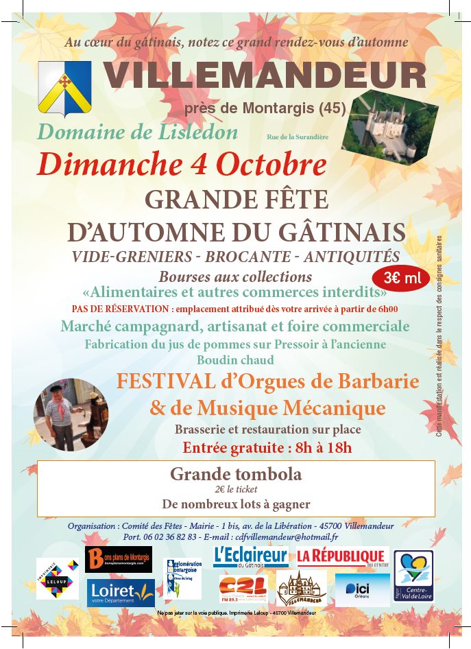 Grande fête d’automne du Gâtinais