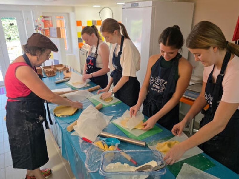 Atelier pâtisserie autour de la pomme