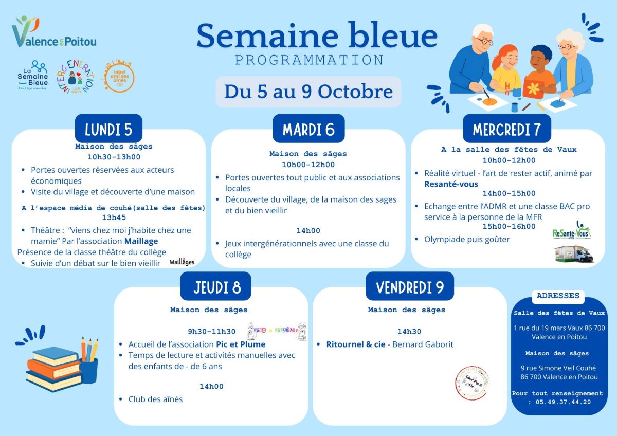 La Semaine Bleue : Troisième jour