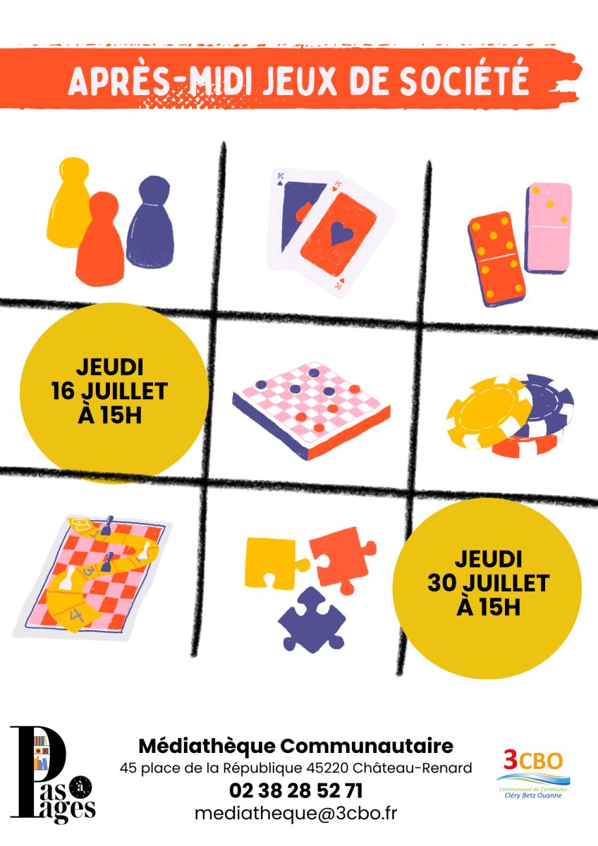 Après-midi jeux de société