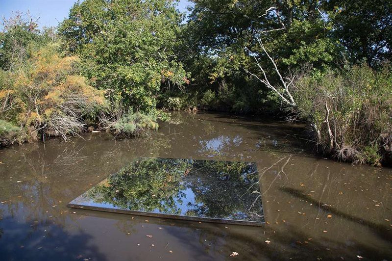 La Forêt d'Art Contemporain : Le Miroir d'Horizon, oeuvre n°20