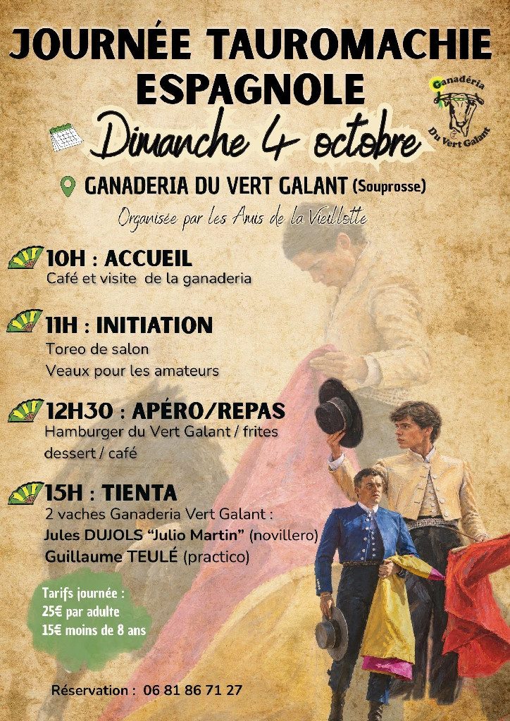 Journée tauromachie espagnole