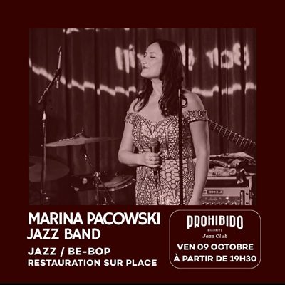 Prohibido Biarritz Jazz Club - Marina Pacowski Jazz Band