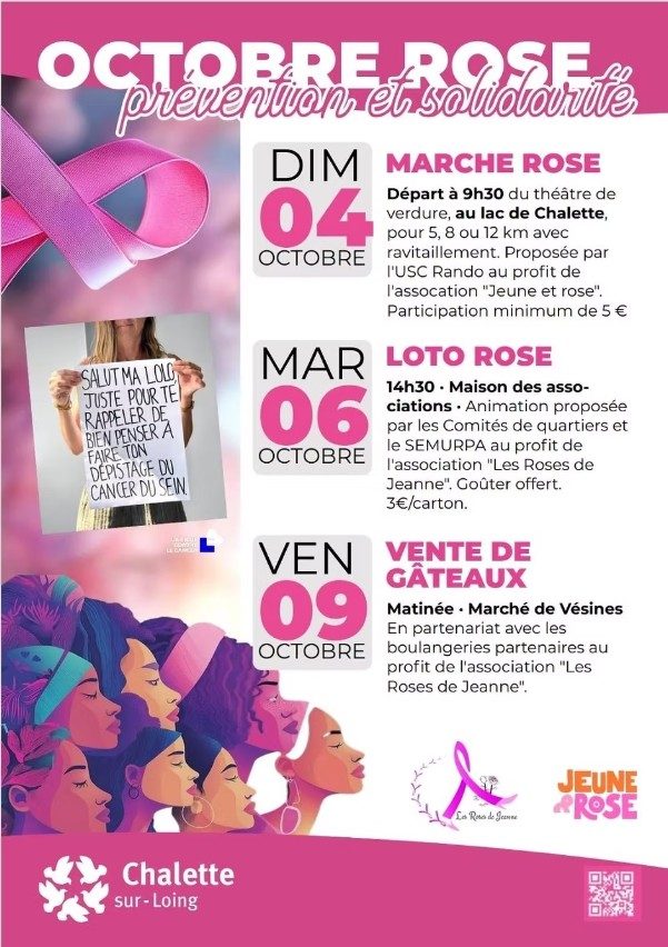 Vente de gâteaux - Octobre Rose