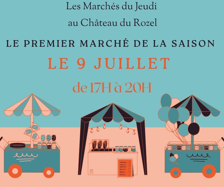 Les Marchés du Jeudi au Château du Rozel