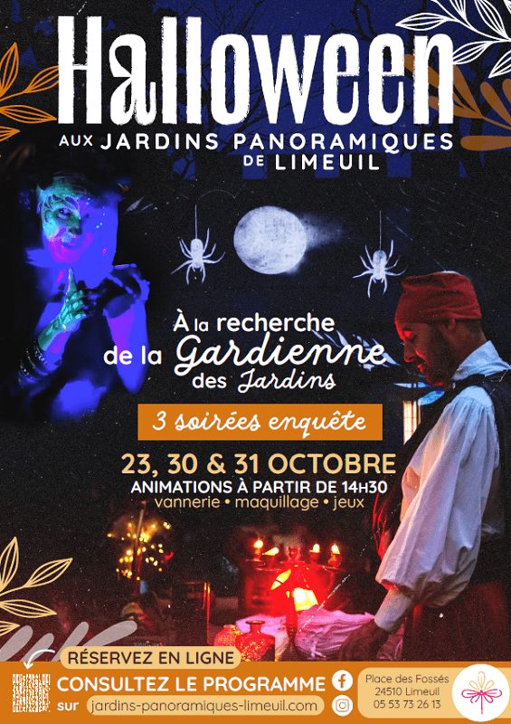 Les vacances d'automne aux Jardins panoramiques de Limeuil