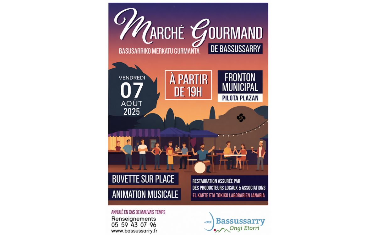 Marché gourmand estival