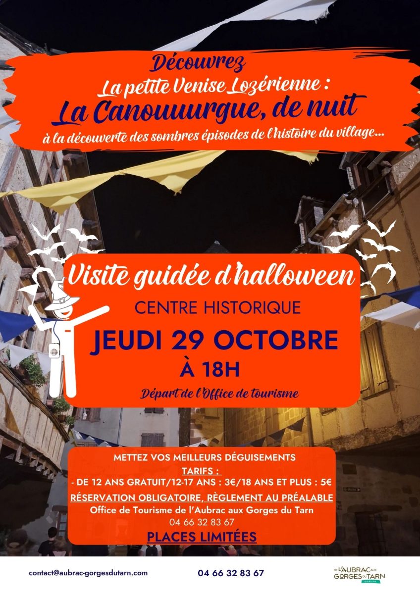VISITE GUIDÉE D'HALLOWEEN