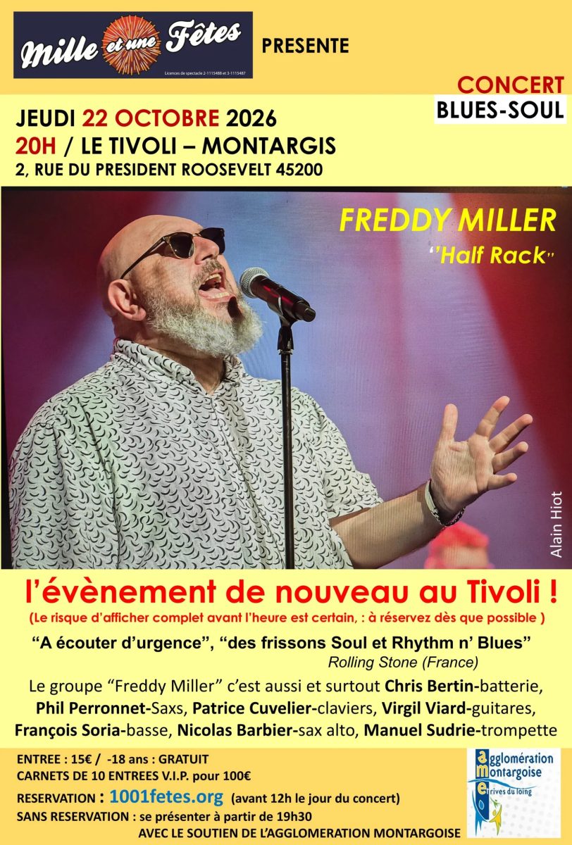 Freddy Miller : Concert Blues-Soul