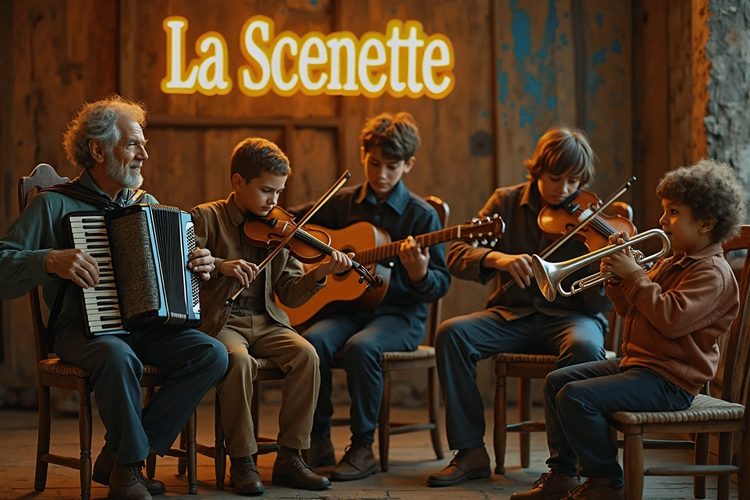 Scénette ouverte