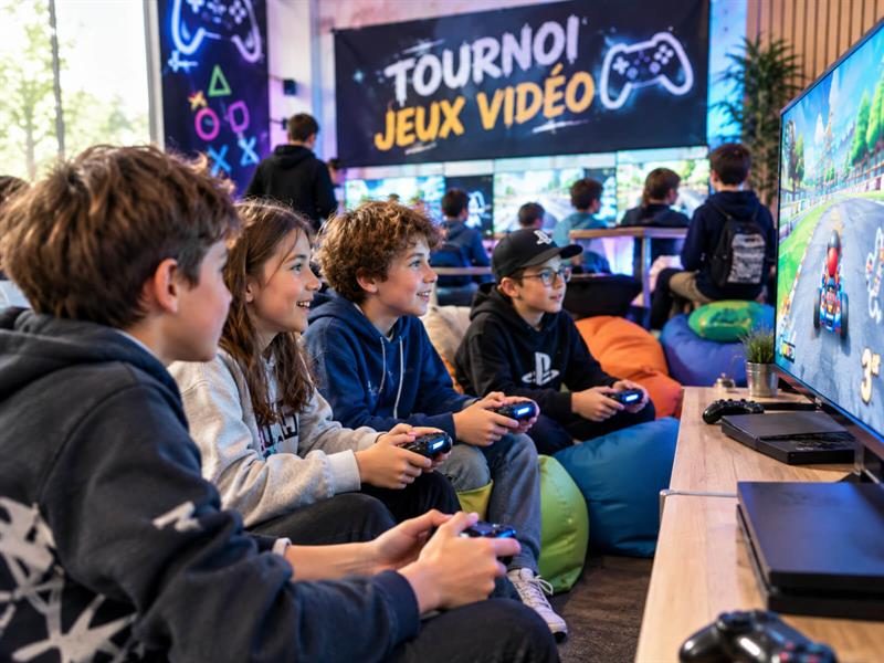 Tournoi de jeux vidéos sur Switch