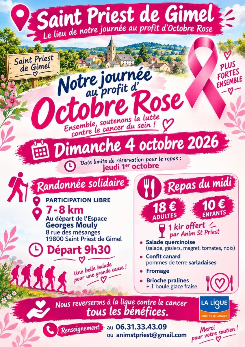 Octobre Rose : Marche solidaire