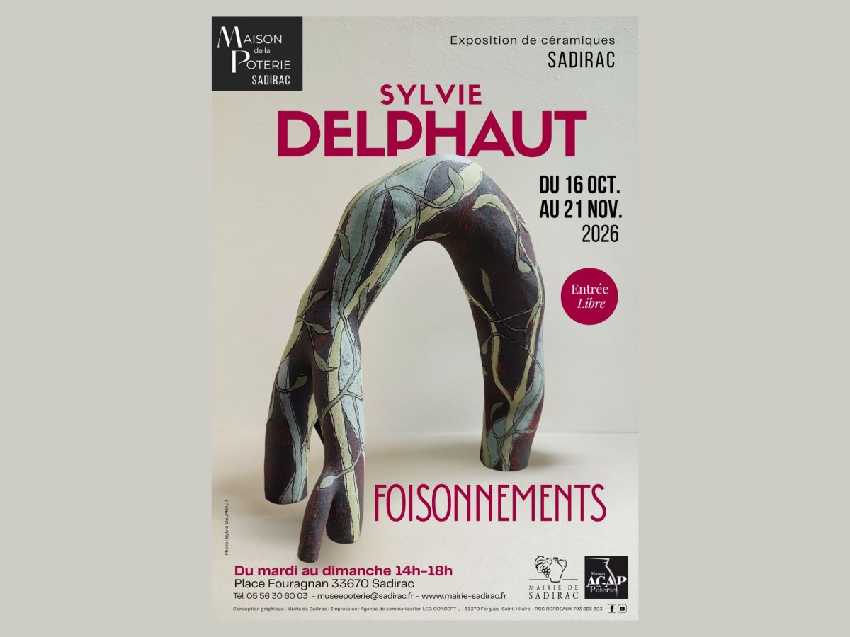 Exposition de céramiques "Foisonnements" de Sylvie Delphaut