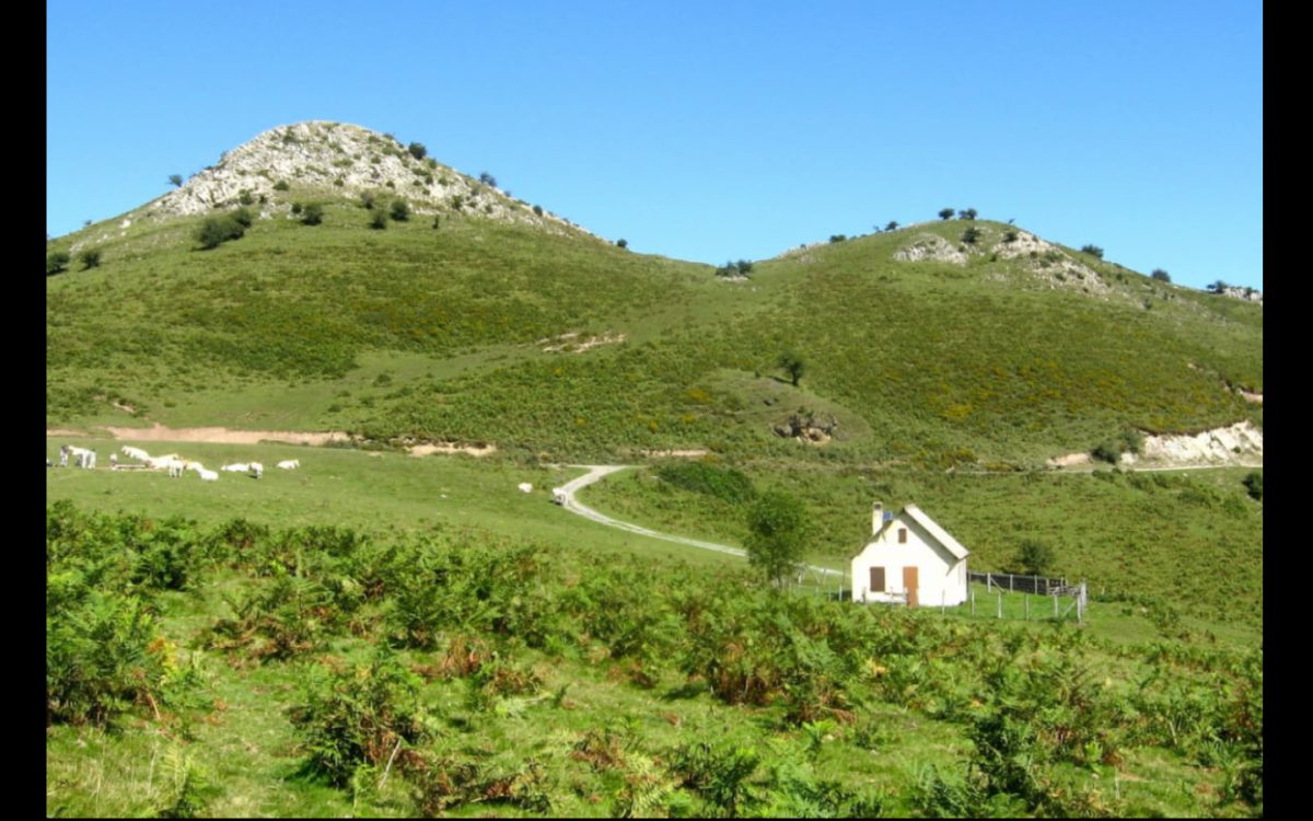 Bosmendieta - panorama sur les vallées de Soule
