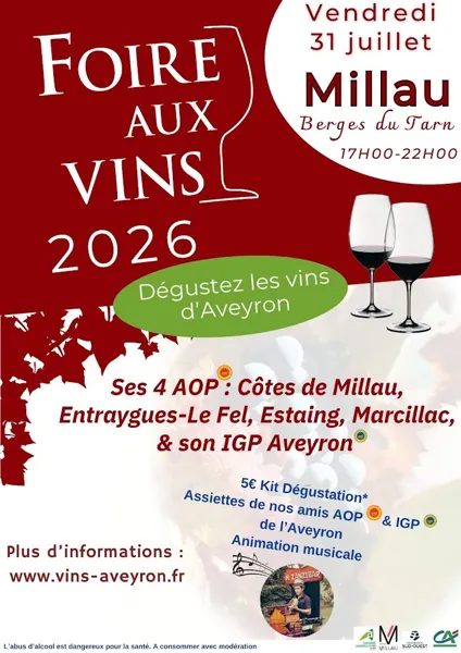 Foire aux vins d'Aveyron sur les berges du Tarn