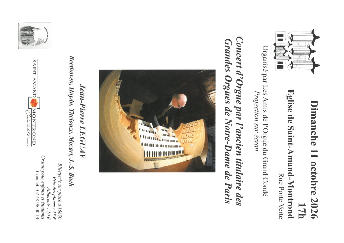 Concert d'orgue - Jean-Pierre Leguay