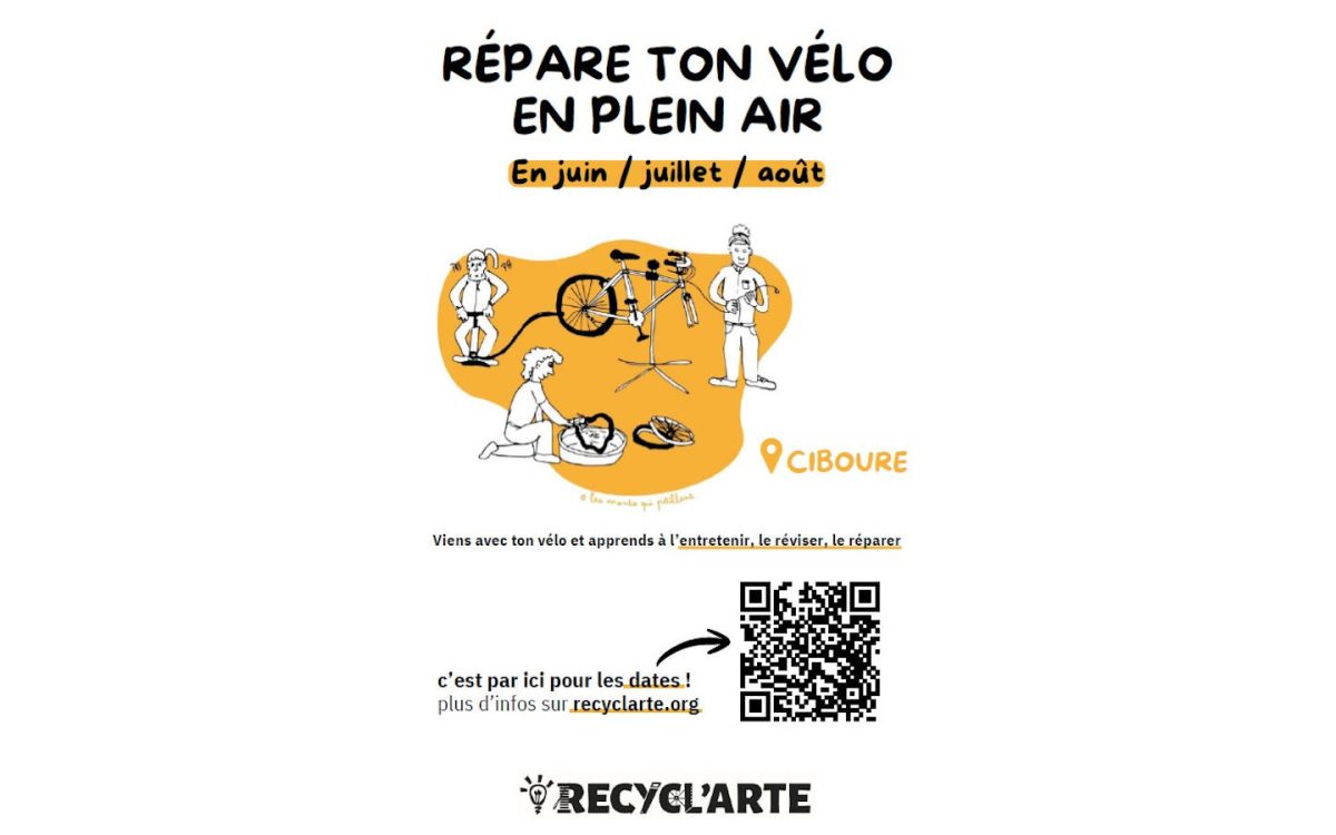 Répare ton vélo en plein air