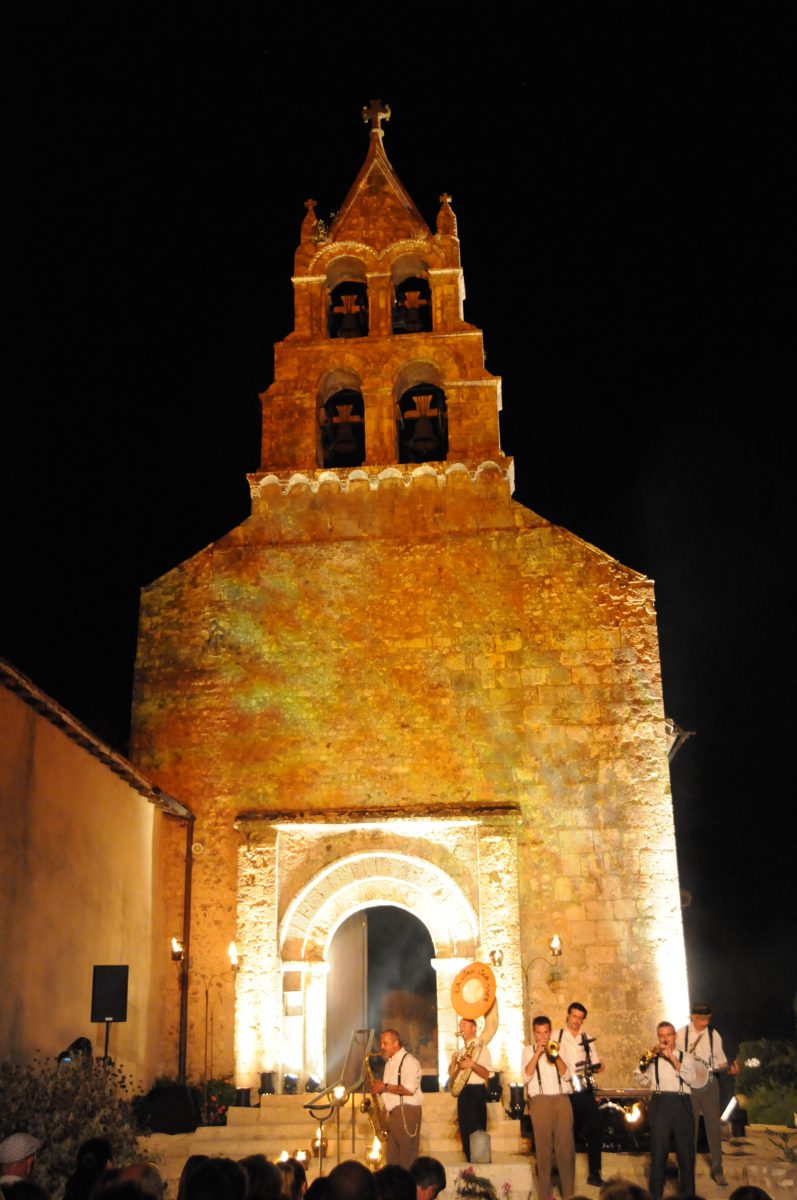 Façade de l’église Saint-Romain