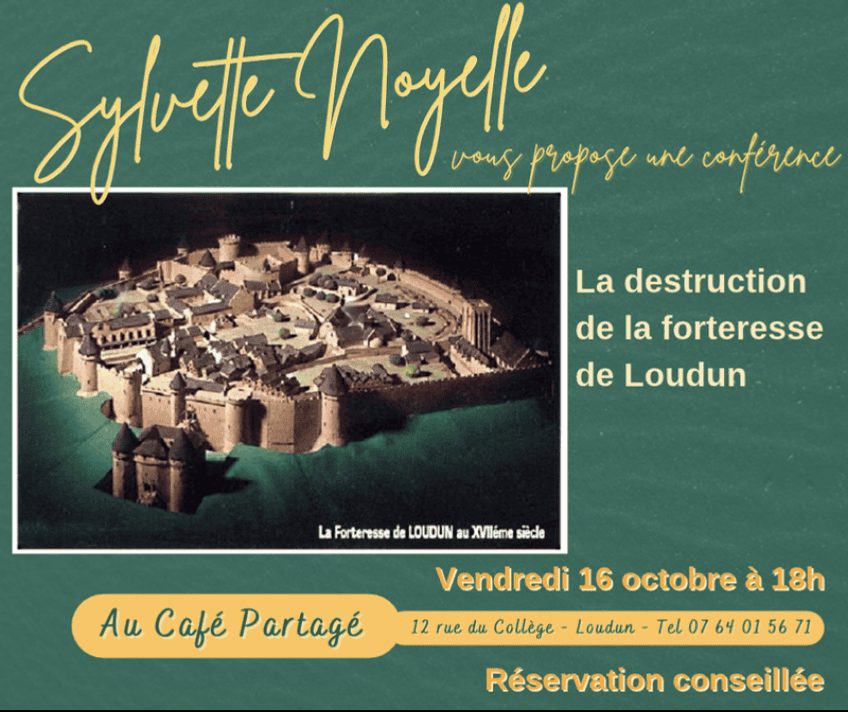 La destruction de la forteresse de Loudun