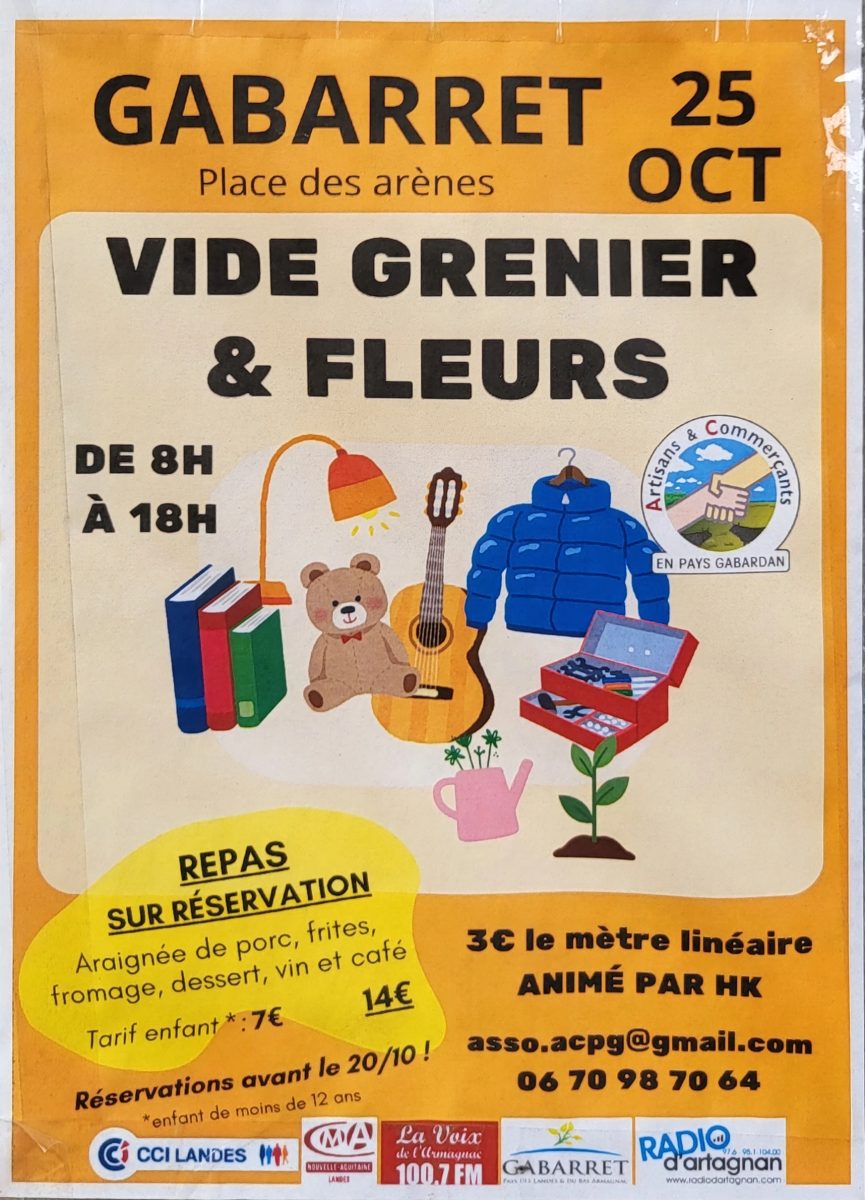 Vide Grenier et Marché aux fleurs