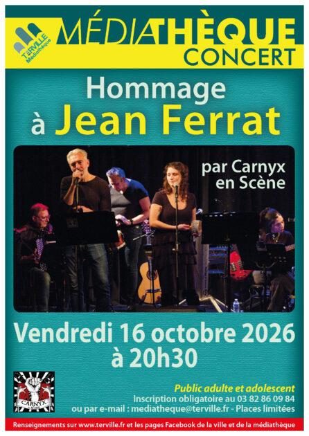 Concert hommage à Jean Ferrat