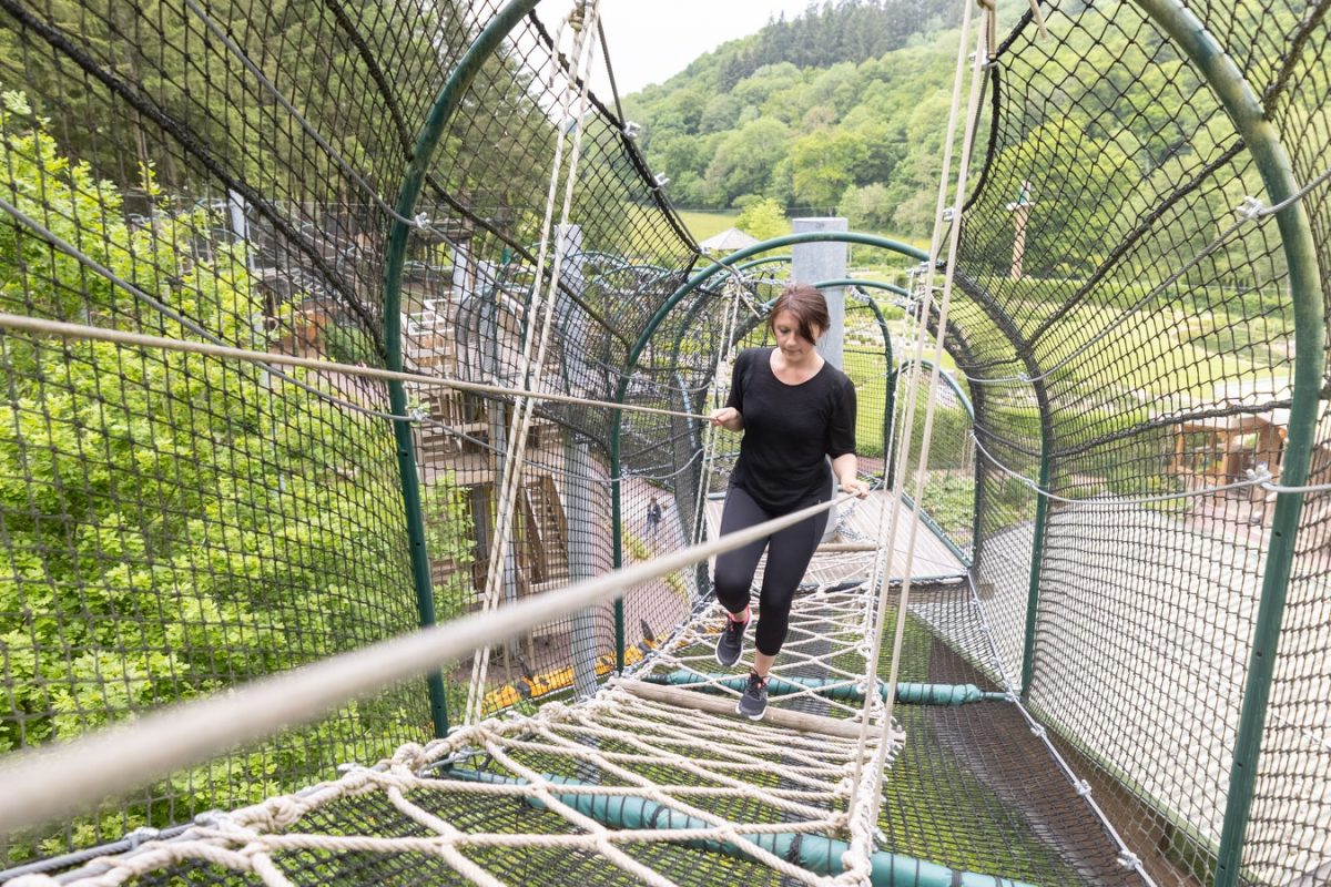 Accrobranches 3-6 ans - Normandie luge au Viaduc de la Souleuvre