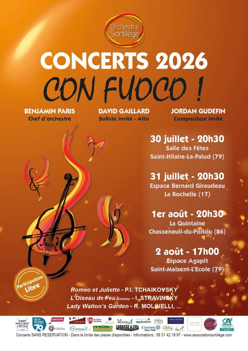 Concert de l'Orchestre symphonique Sortilège