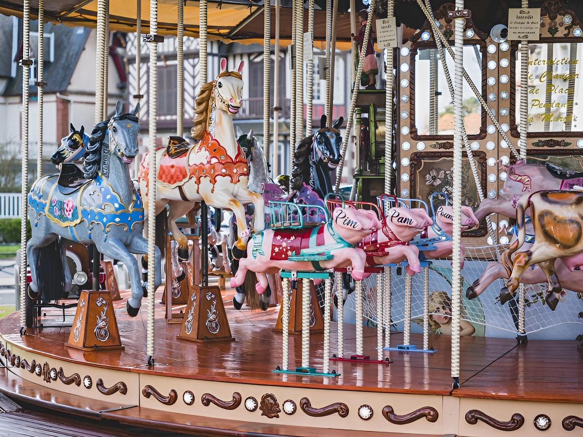 Manège le Carrousel 1900