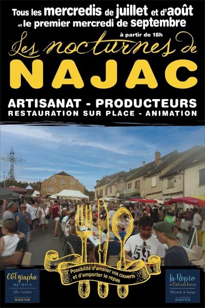 Marché nocturne de Najac