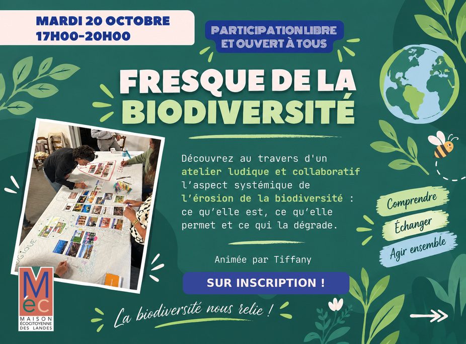 Fresque de la biodiversité