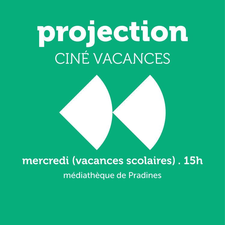 Ciné vacances à la médiathèque de Pradines