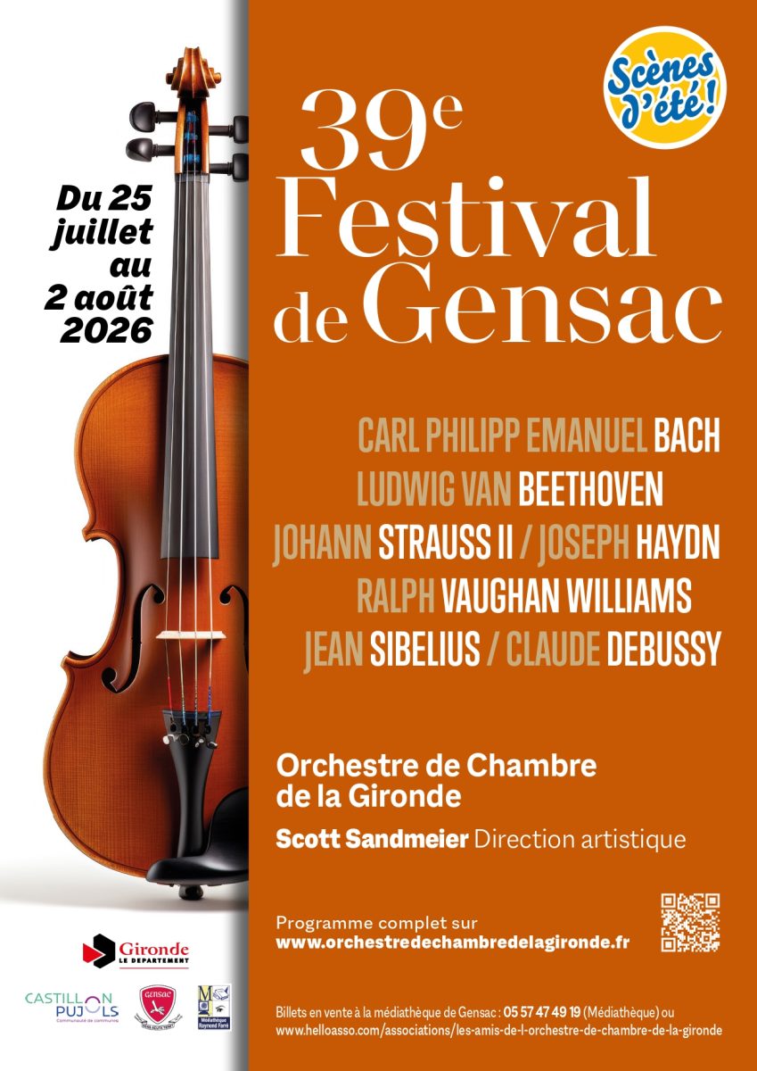 39e édition Festival de Musique de Gensac