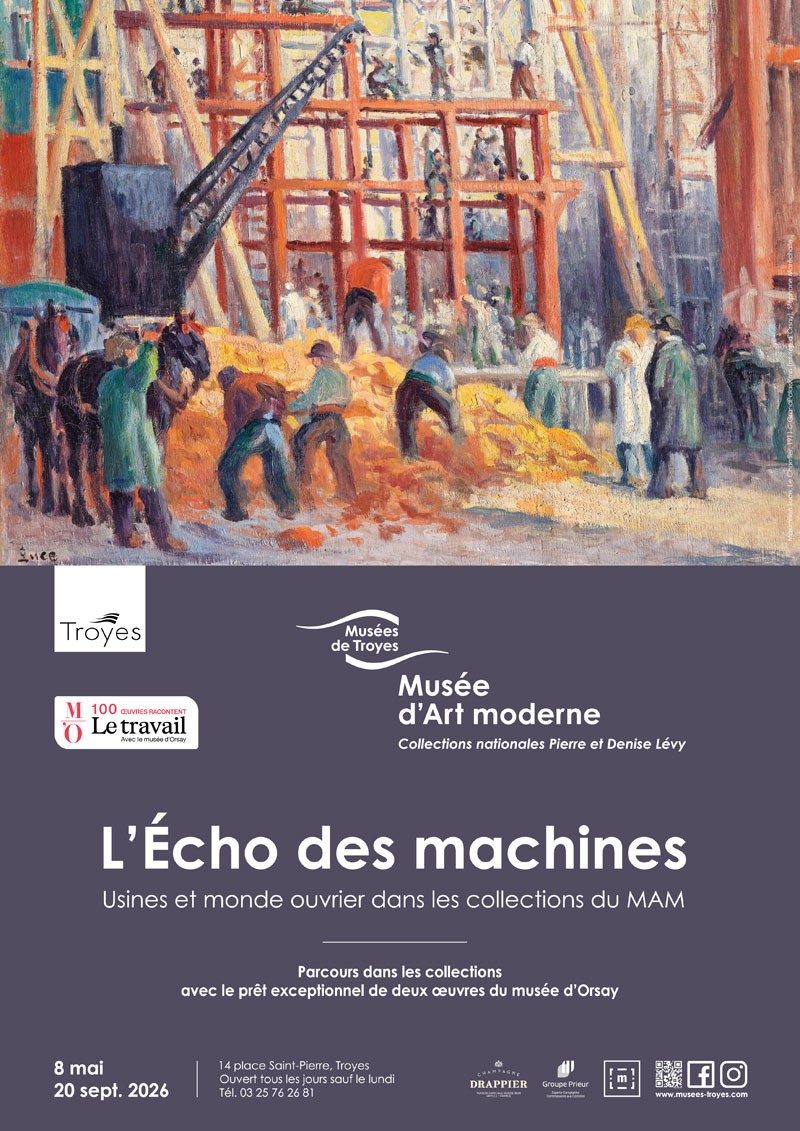 L'écho des machines : usines et monde ouvrier dans les collections du MAM